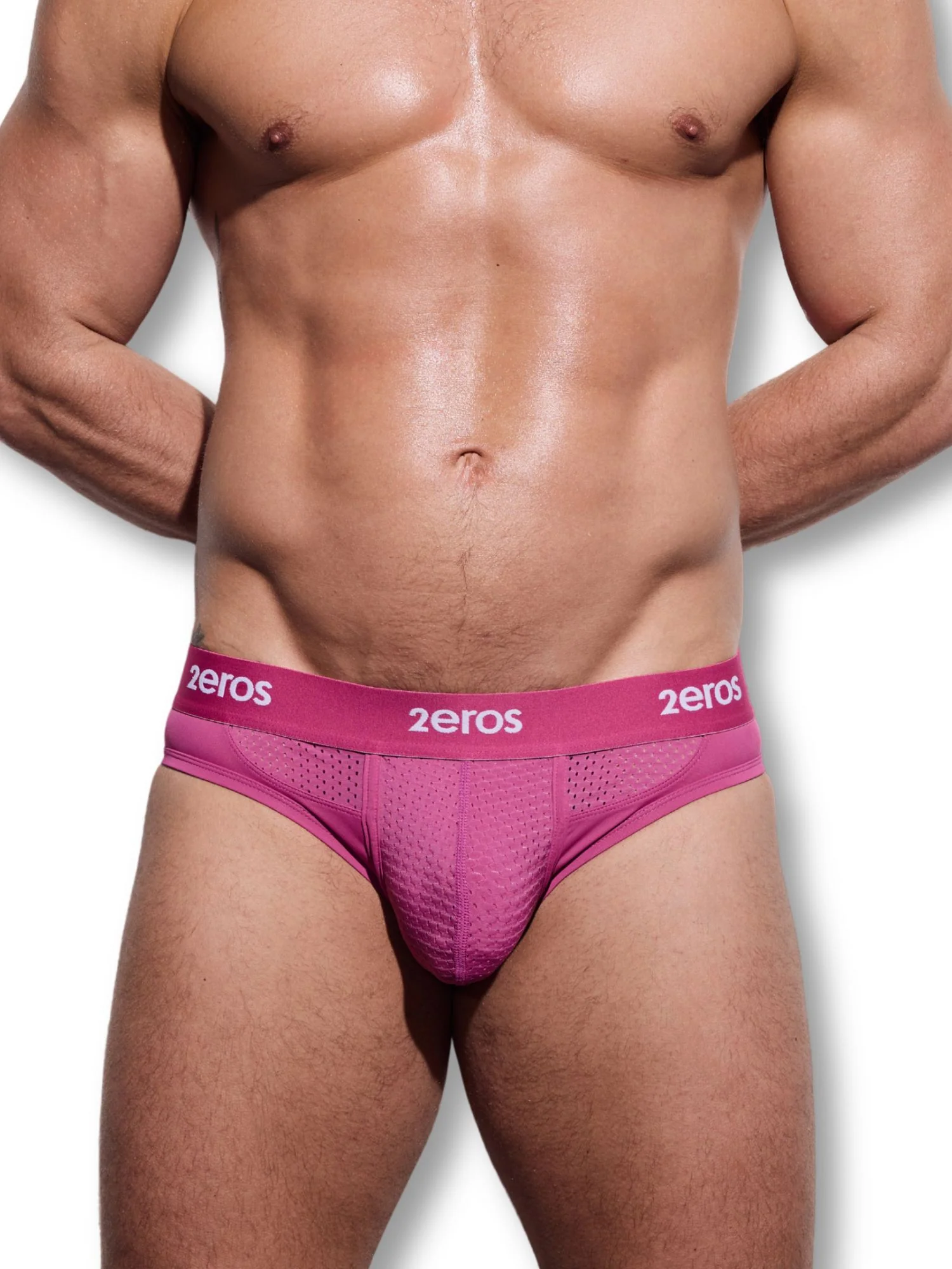 2eros Aktiv NRG Brief: Breathable Mesh, Premium Tactel + CURV Support Pouch - Image 3