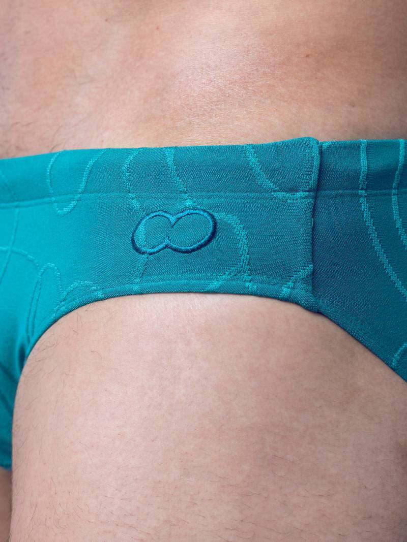 2eros V10 Textured Ripple Swim Brief, Eco-Fabric - Image 4