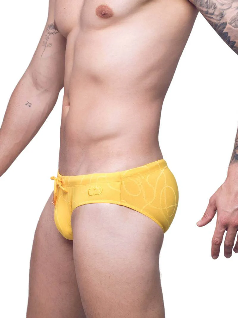 2eros V10 Textured Ripple Swim Brief, Eco-Fabric - Image 7
