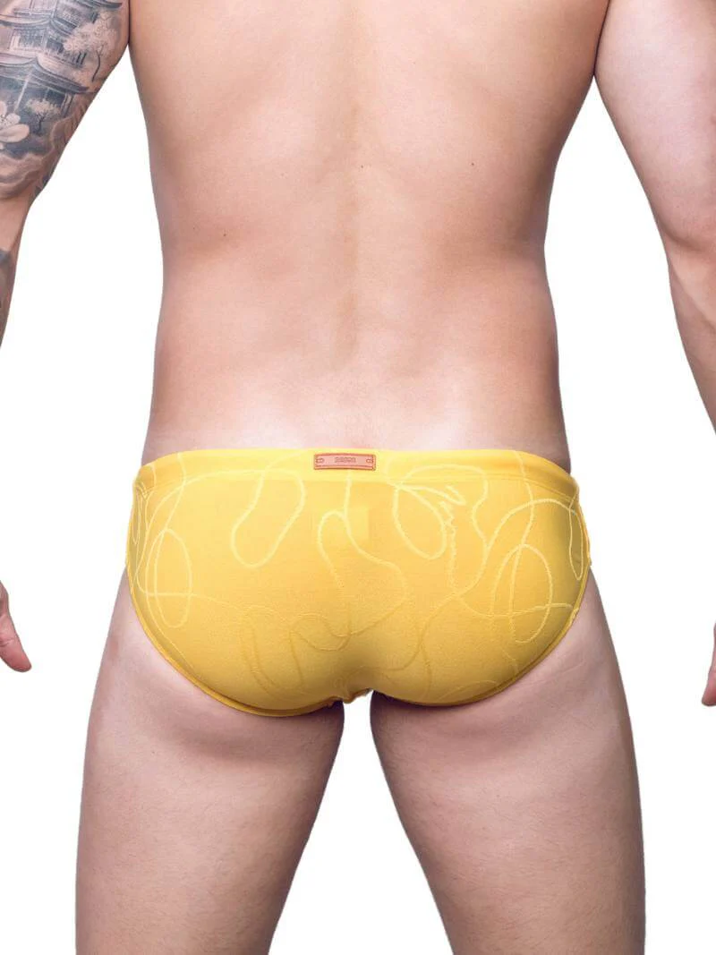 2eros V10 Textured Ripple Swim Brief, Eco-Fabric - Image 9