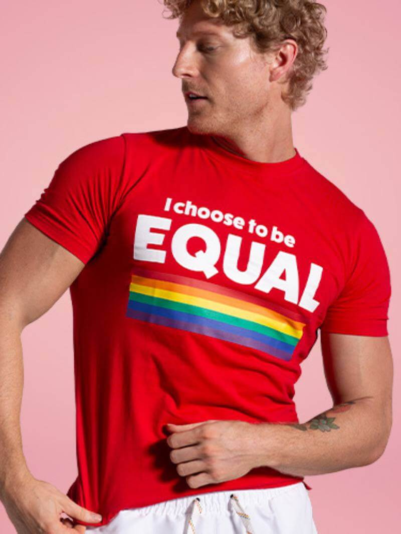 aussieBum Pride Cotton T-Shirt - Image 3