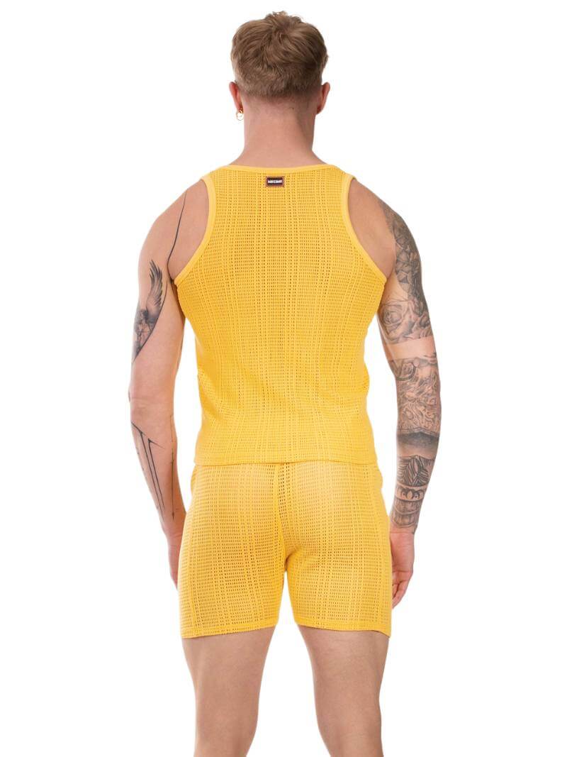 BARCODE Berlin Alabin Knitted Mesh Tank Top - Image 5