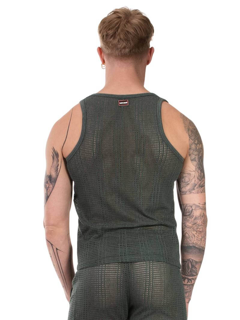 BARCODE Berlin Alabin Knitted Mesh Tank Top - Image 9