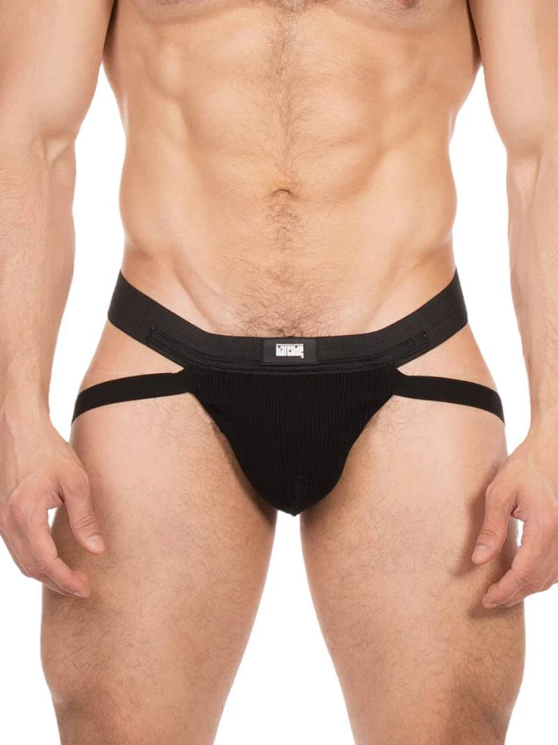 BARCODE Berlin Anton Ribbed Cotton Butt Lifting Jockstrap - Image 11