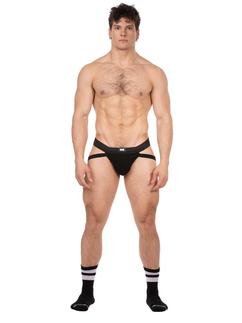 BARCODE Berlin Anton Ribbed Cotton Butt Lifting Jockstrap - Image 13