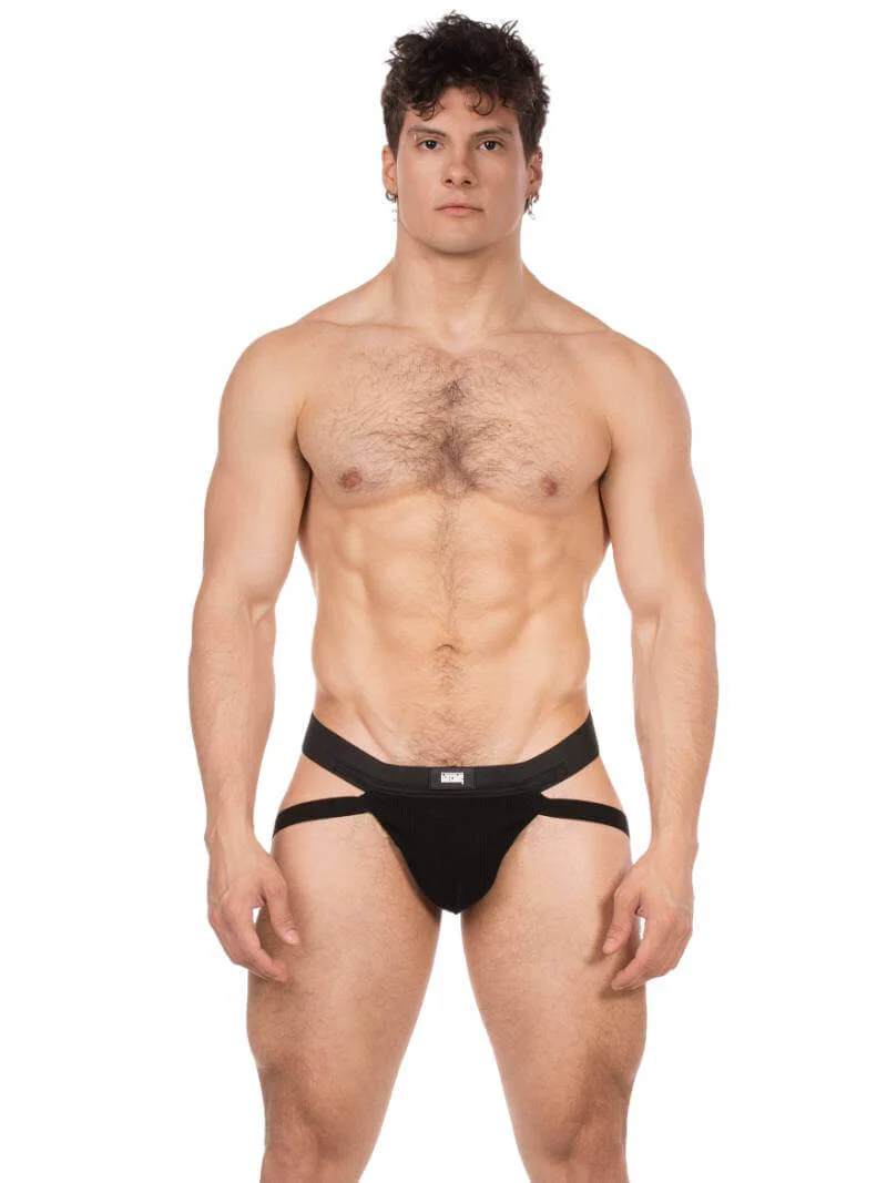 BARCODE Berlin Anton Ribbed Cotton Butt Lifting Jockstrap - Image 15