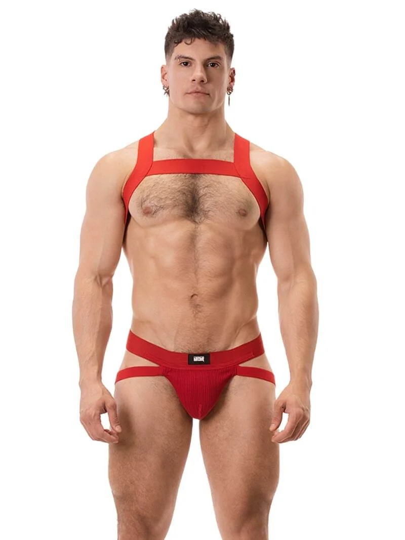 BARCODE Berlin Anton Ribbed Cotton Butt Lifting Jockstrap - Image 17