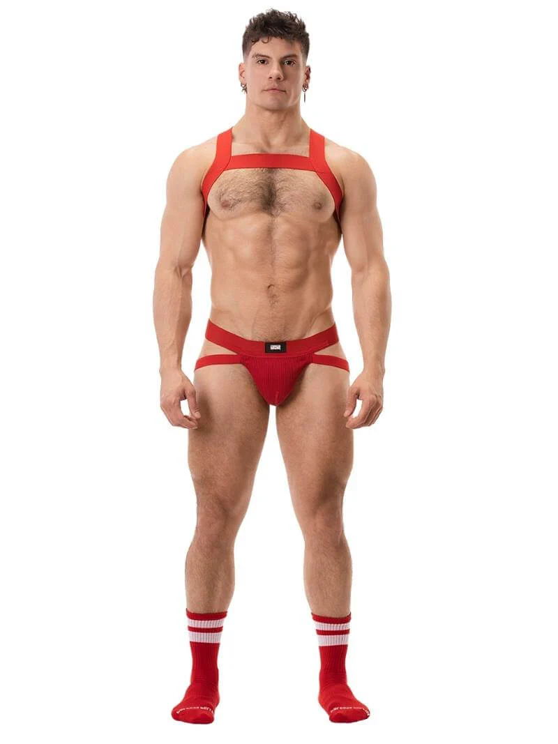 BARCODE Berlin Anton Ribbed Cotton Butt Lifting Jockstrap - Image 20