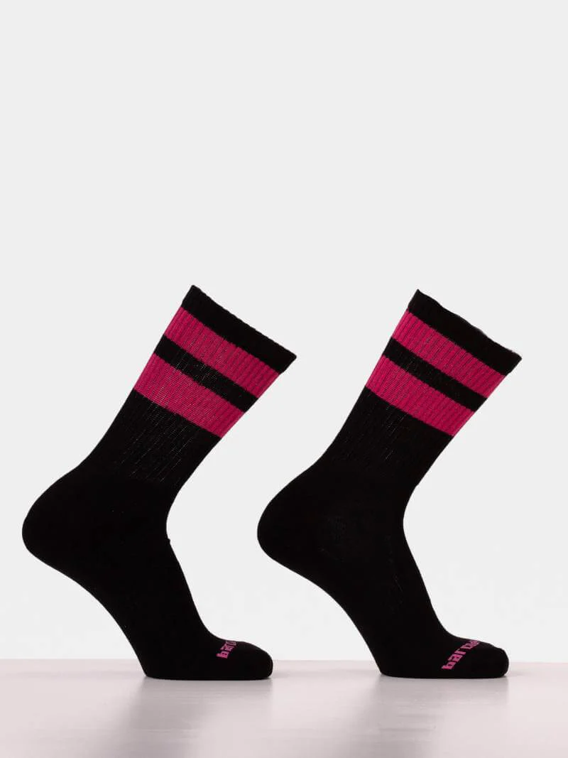 BARCODE Berlin Black Gym Crew Socks - Image 4