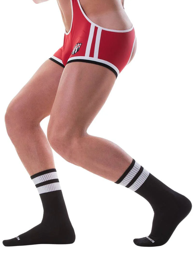 BARCODE Berlin Black Gym Crew Socks - Image 6