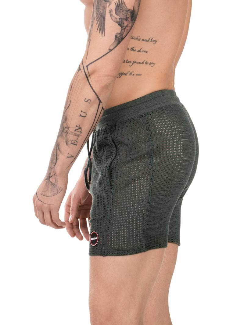 BARCODE Berlin Blaise Short: Knitted Mesh, Relaxed Fit - Image 10