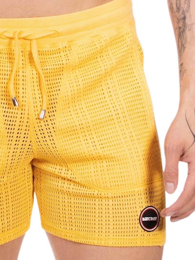 BARCODE Berlin Blaise Short: Knitted Mesh, Relaxed Fit - Image 5