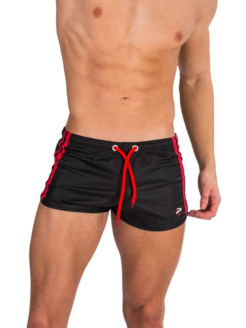 BARCODE Berlin Byron Leatherette Mini Short - Image 10