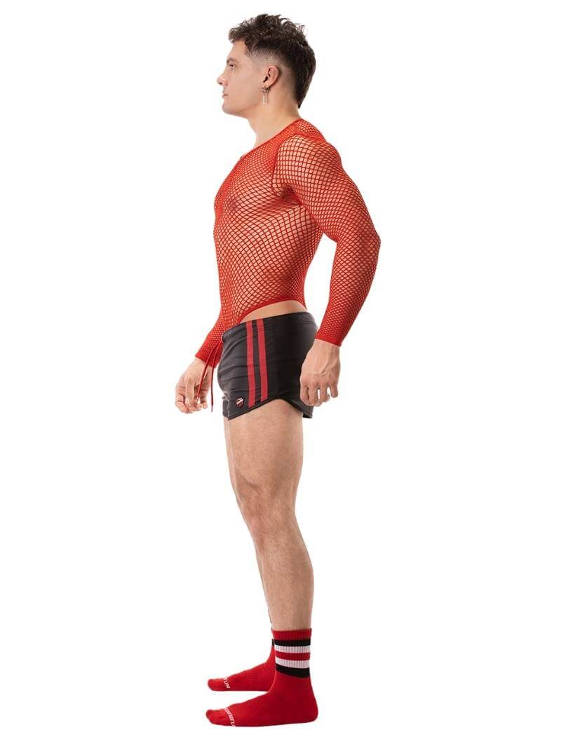 BARCODE Berlin Byron Leatherette Mini Short - Image 4