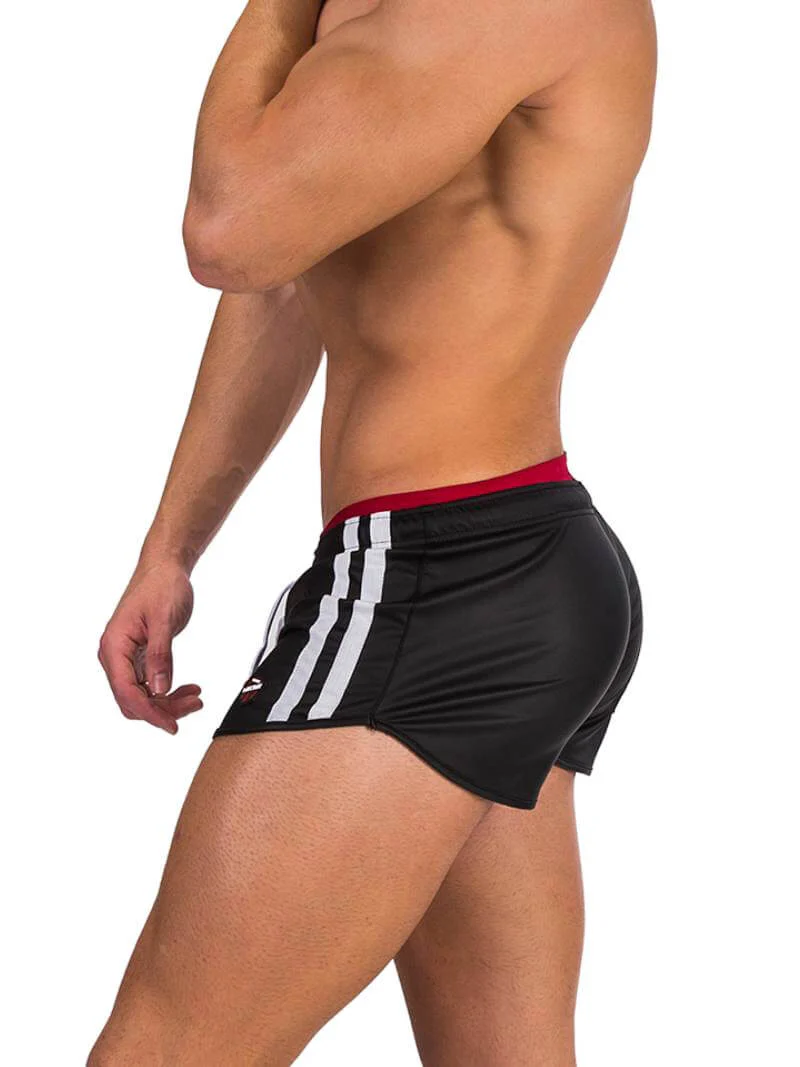 BARCODE Berlin Byron Leatherette Mini Short - Image 7