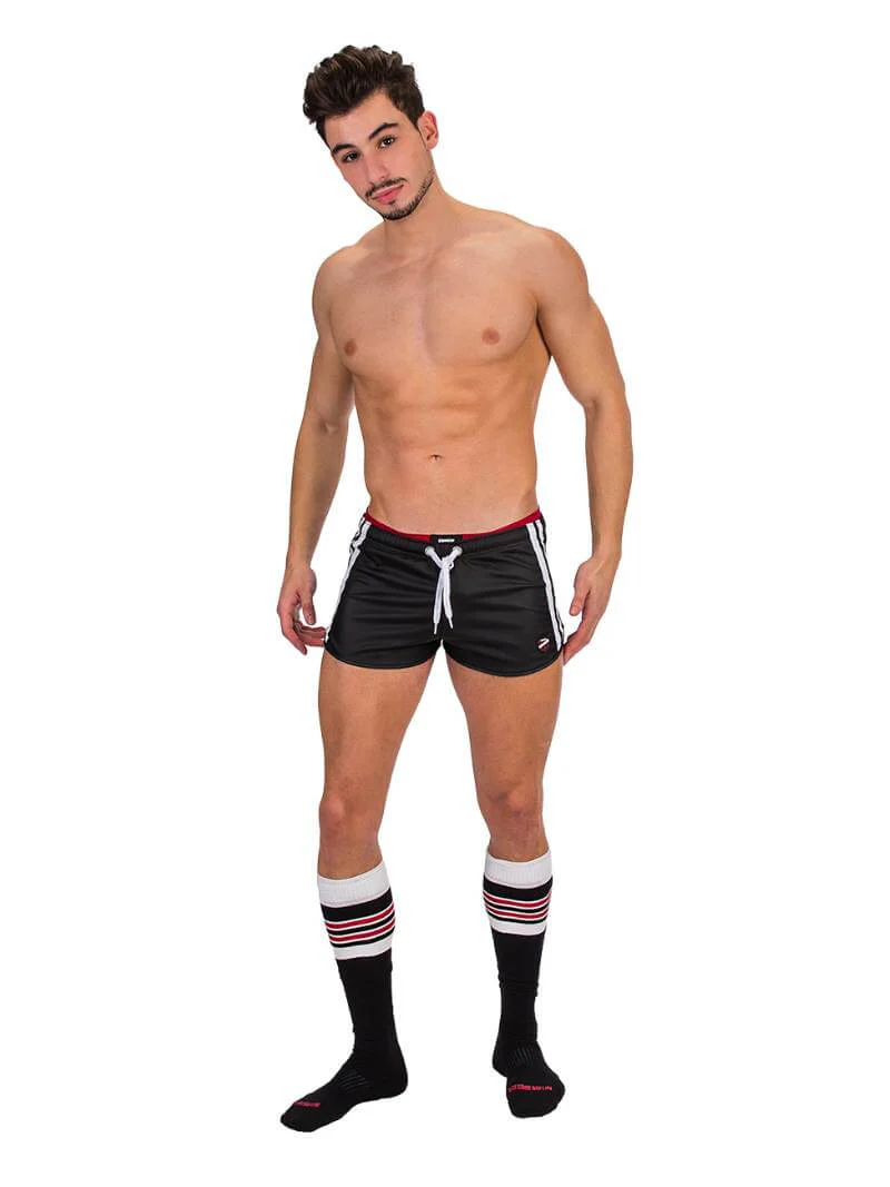 BARCODE Berlin Byron Leatherette Mini Short - Image 8