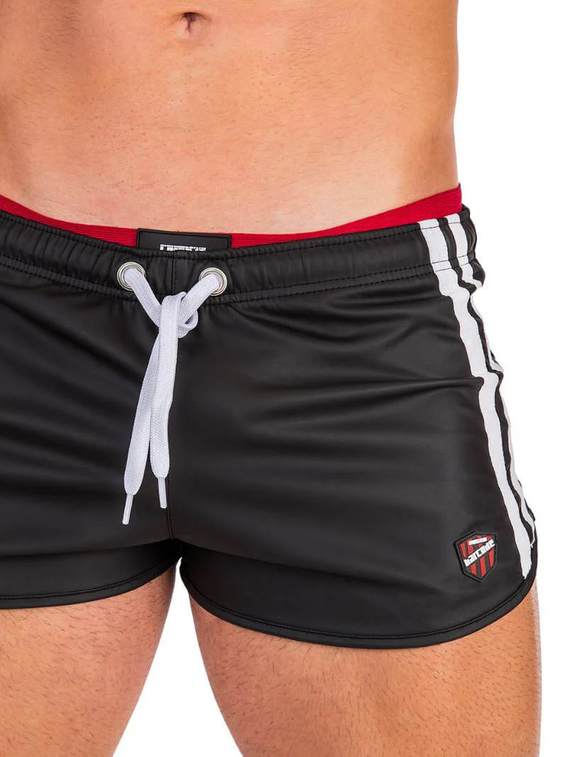 BARCODE Berlin Byron Leatherette Mini Short - Image 9