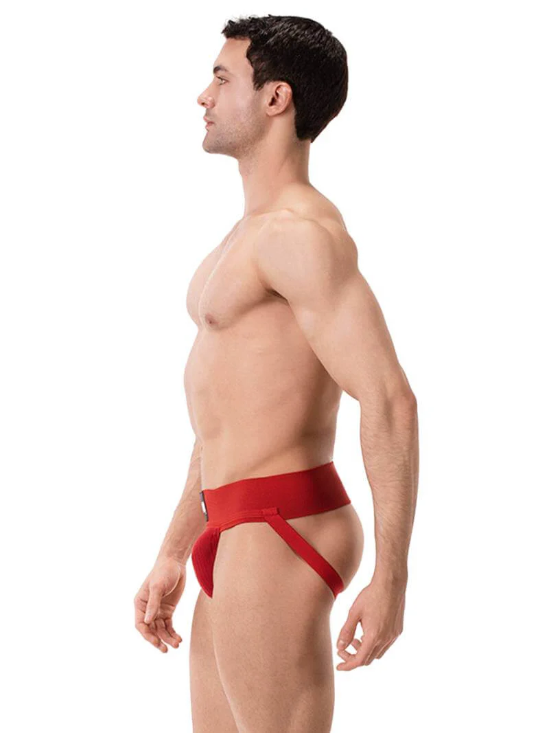BARCODE Berlin Sergey Ribbed Cotton Jockstrap - Image 13