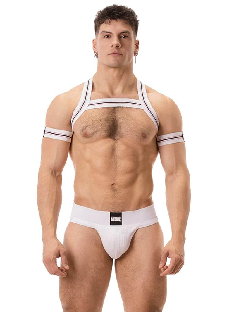 BARCODE Berlin Sergey Ribbed Cotton Jockstrap - Image 2
