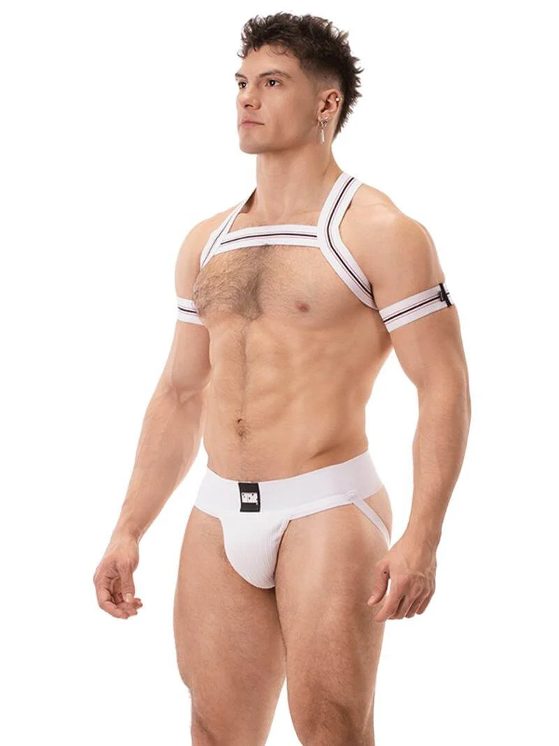 BARCODE Berlin Sergey Ribbed Cotton Jockstrap - Image 5