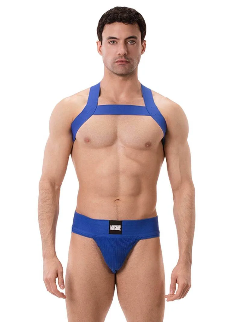 BARCODE Berlin Sergey Ribbed Cotton Jockstrap - Image 7