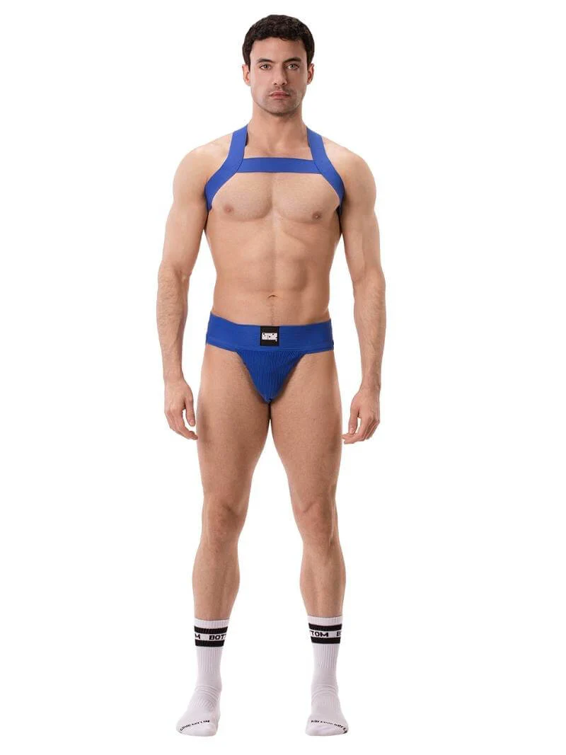 BARCODE Berlin Sergey Ribbed Cotton Jockstrap - Image 9