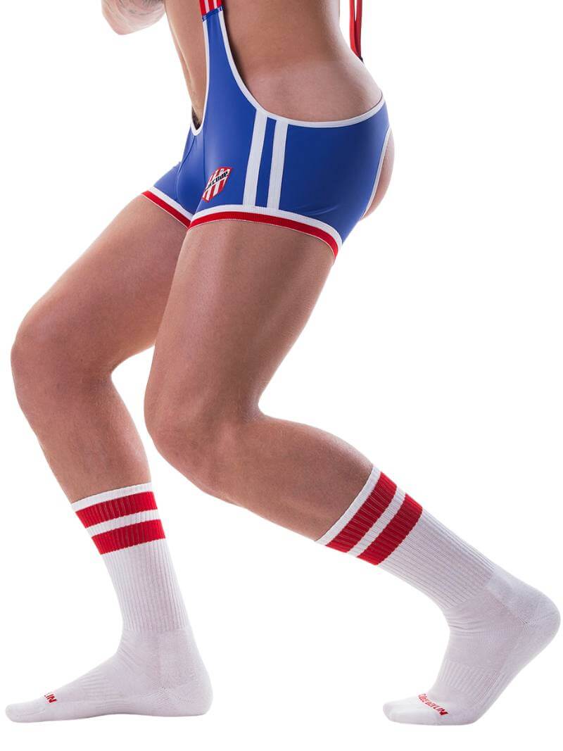 BARCODE Berlin White Gym Crew Socks - Image 3