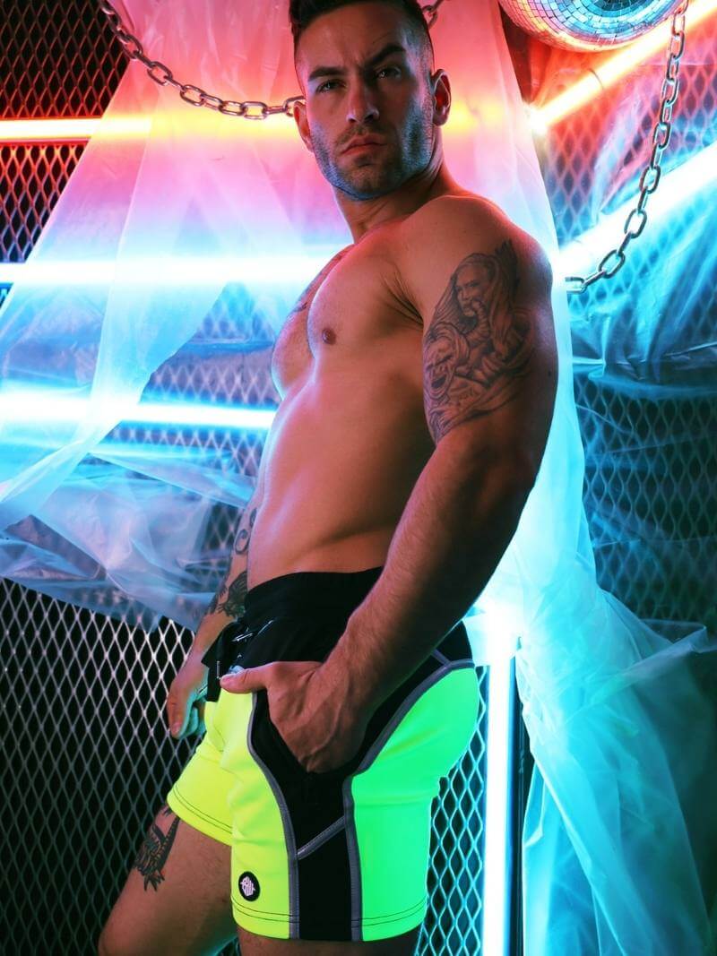 Breedwell Akira Reflector Shorts with Reflective Details - Image 2