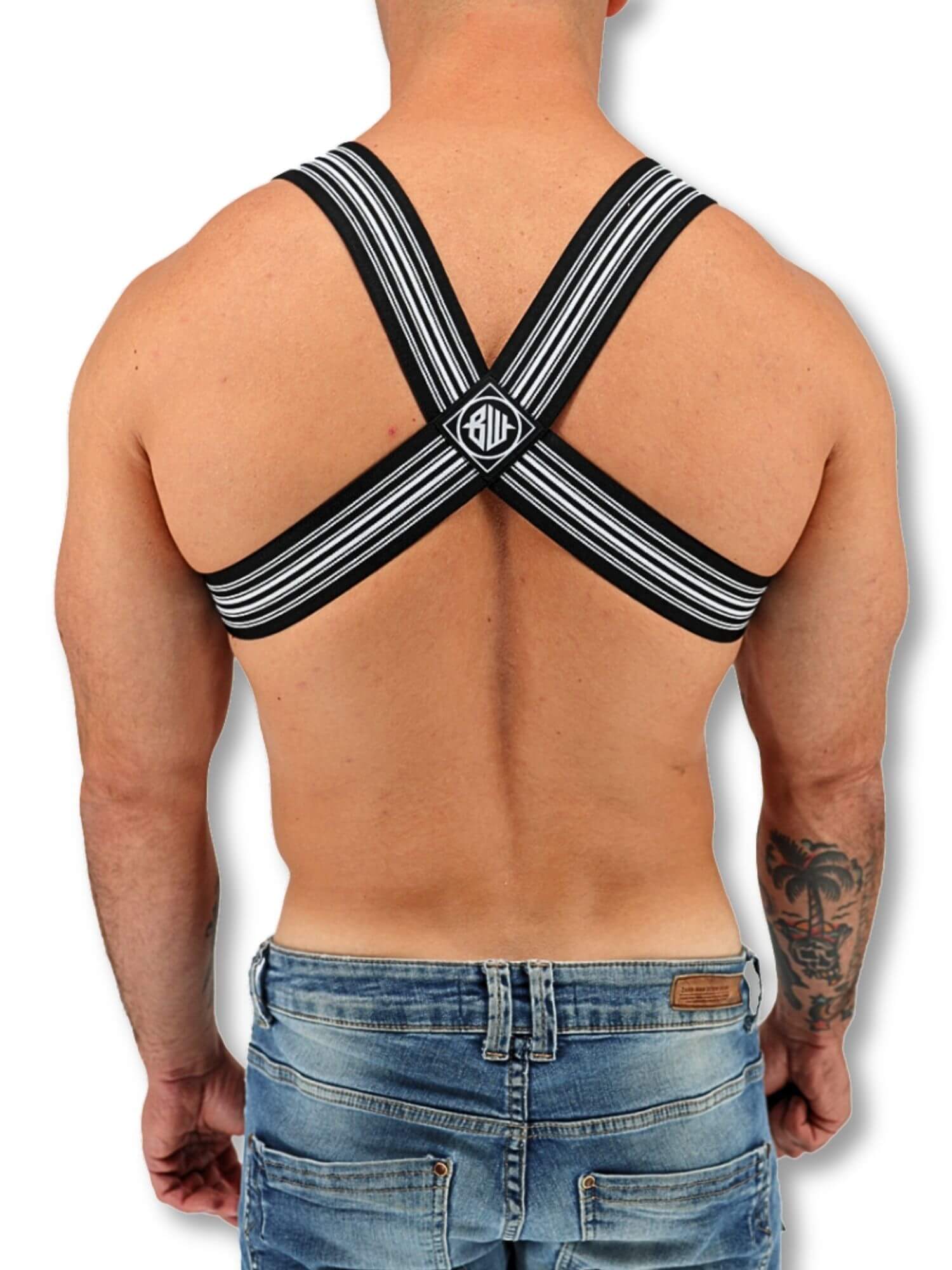 Breedwell Cumdump Bulldog Harness - Mens Clubwear Chest Harness - Image 15