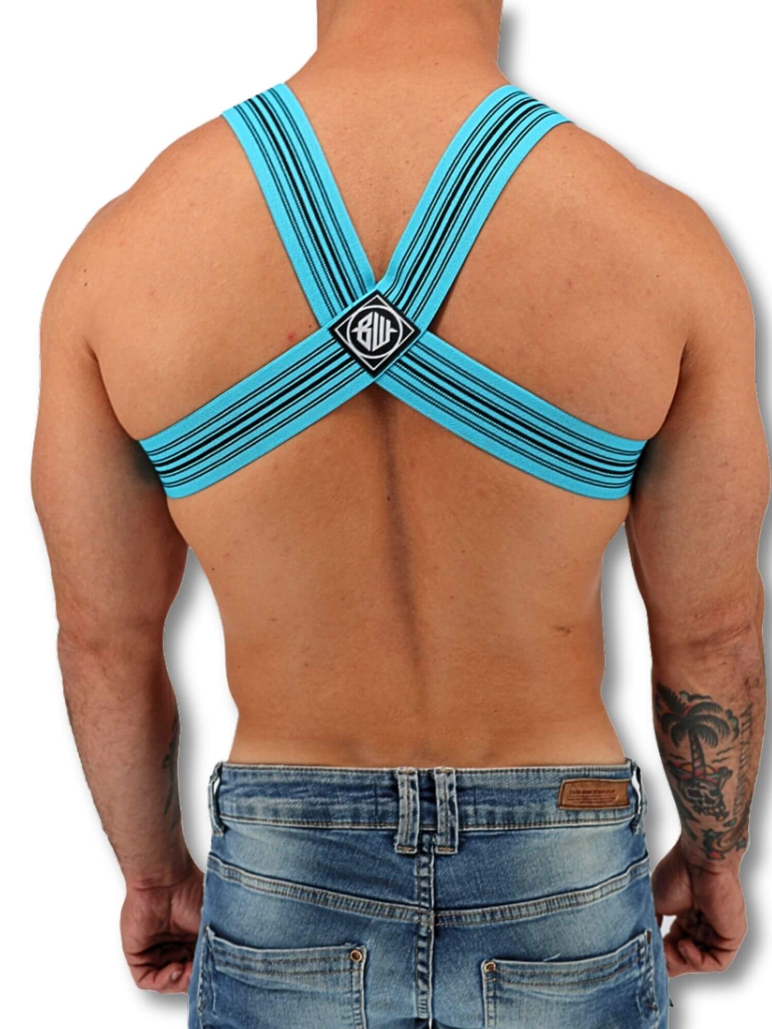 Breedwell Cumdump Bulldog Harness - Mens Clubwear Chest Harness - Image 19
