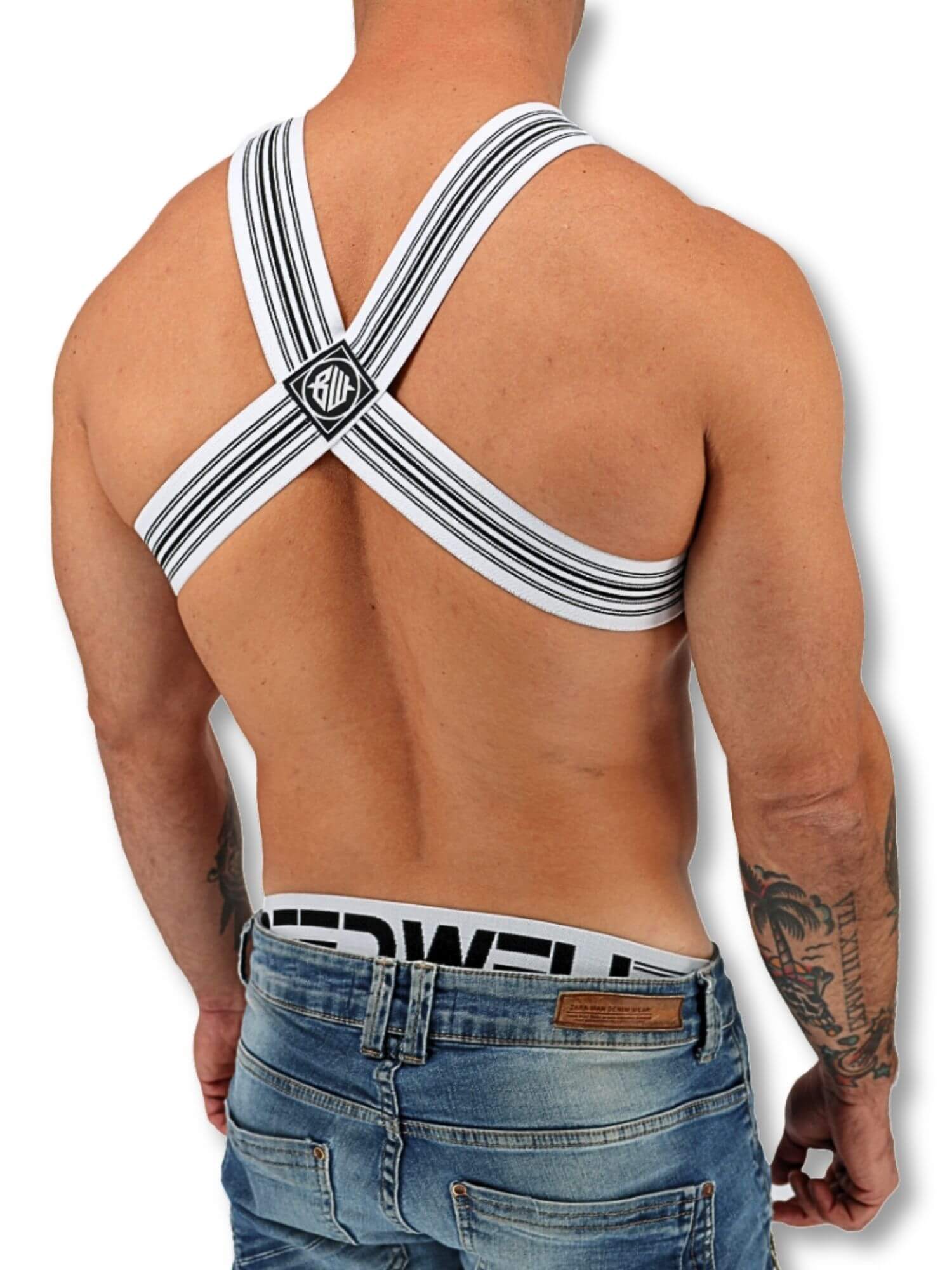 Breedwell Cumdump Bulldog Harness - Mens Clubwear Chest Harness - Image 5