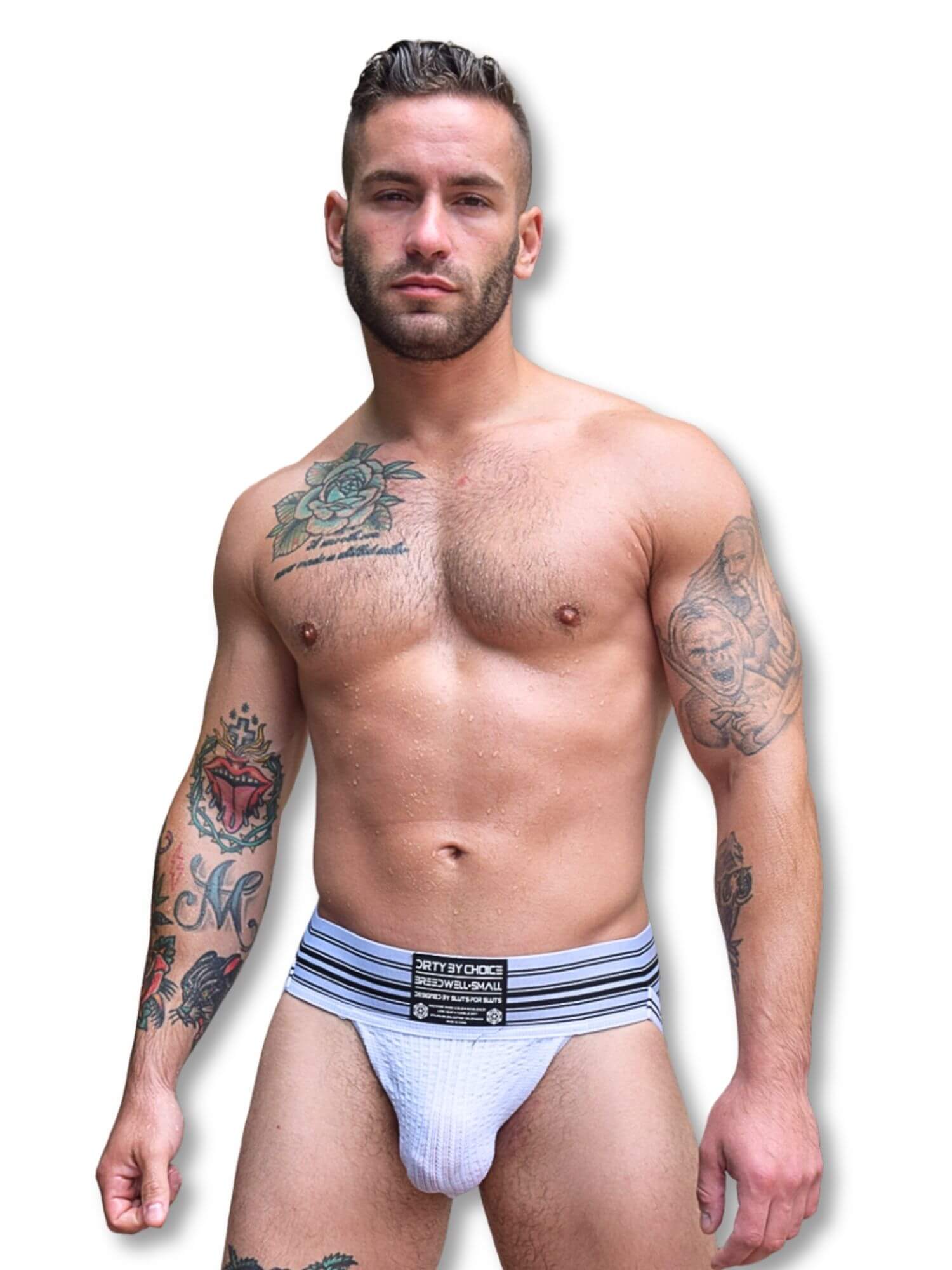Breedwell Cumdump Jockstrap – Men's Stretchy Ribbed Jockstrap Underwear - Image 13