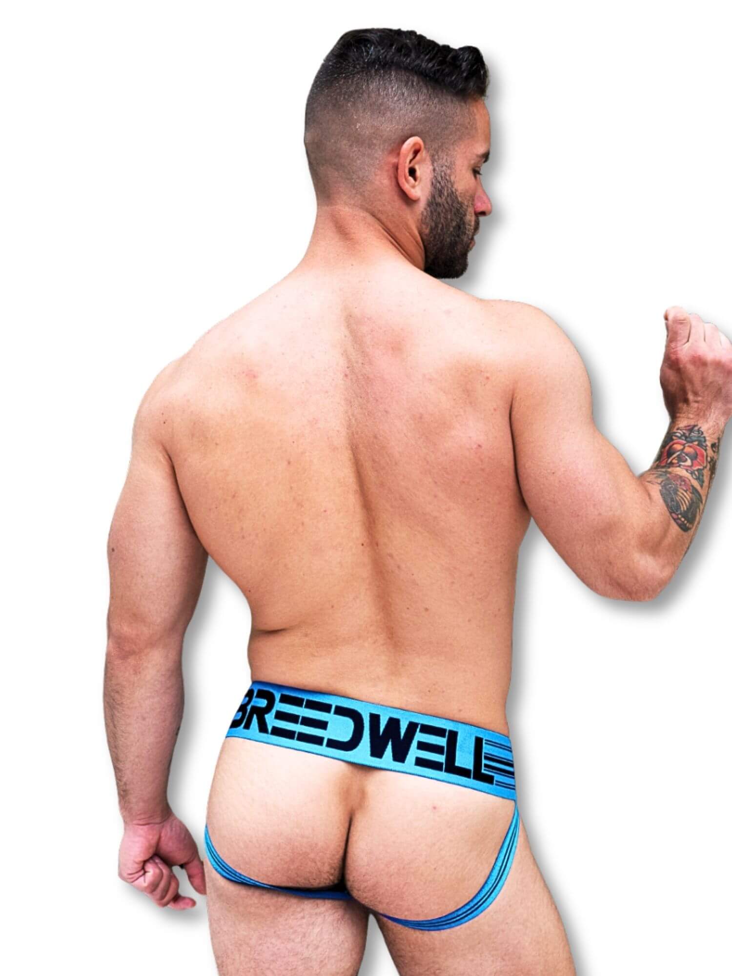 Breedwell Cumdump Jockstrap – Men's Stretchy Ribbed Jockstrap Underwear - Image 6