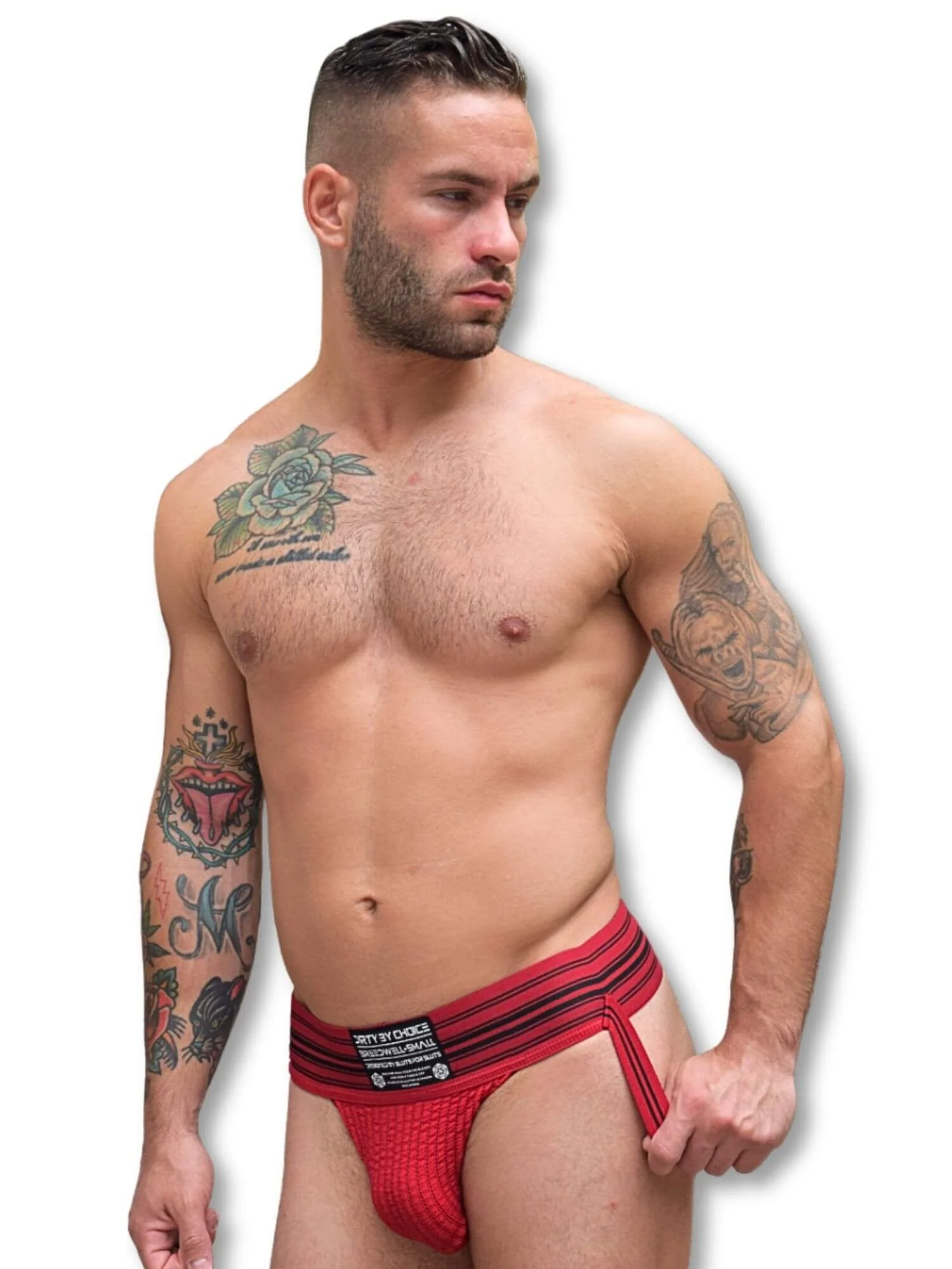 Breedwell Cumdump Jockstrap – Men's Stretchy Ribbed Jockstrap Underwear - Image 8