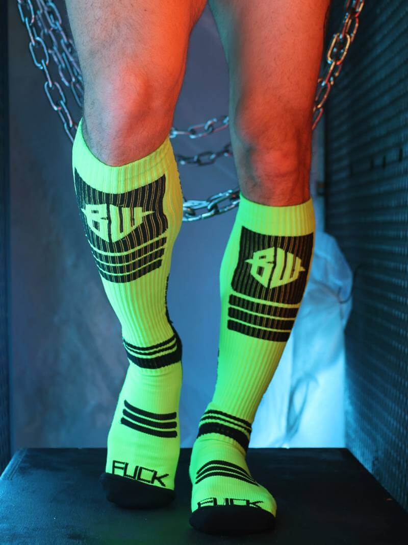 Breedwell Hypnotix Neon Rave Knee-High Socks - Image 5