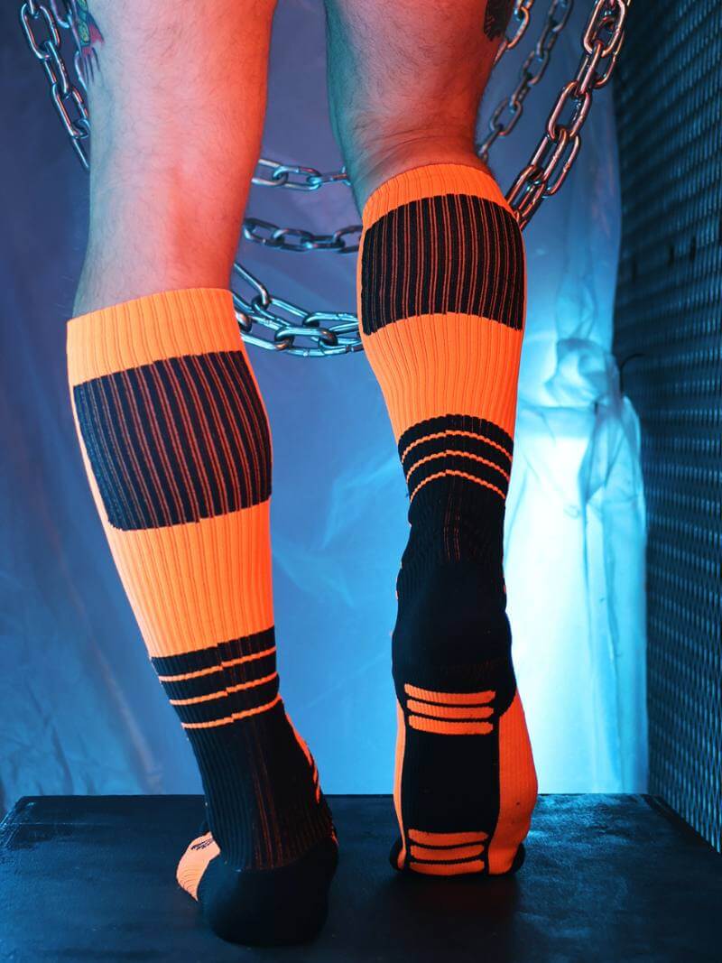 Breedwell Hypnotix Neon Rave Knee-High Socks - Image 9