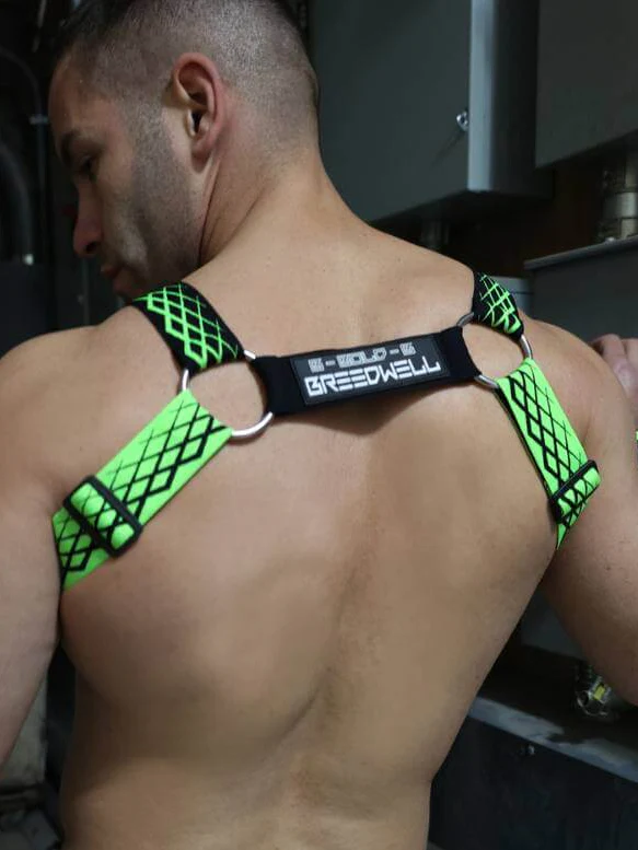 Breedwell Revolution Neon Clubwear Harness Accessory - Image 4