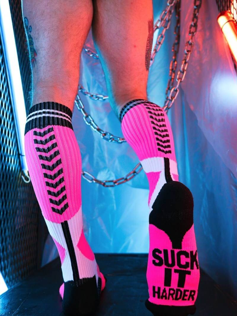 Breedwell Circuit Breaker Sucker Knee-High Socks - Image 2