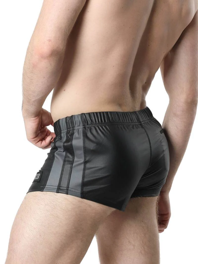 CellBlock13 Leather Look Mini Short - Image 5