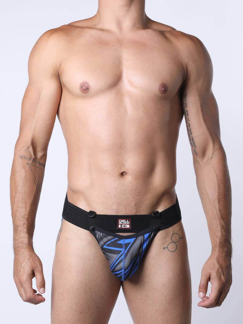 CellBlock13 Kennel Club Snap Off Jockstrap With Removable Pouch - Image 2