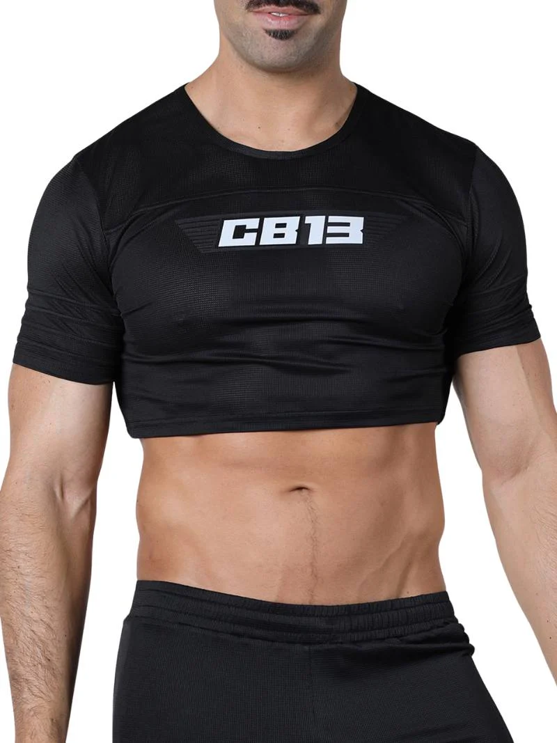 CellBlock13 Marathon Cropped T-Shirt: SIZE XL - Image 3