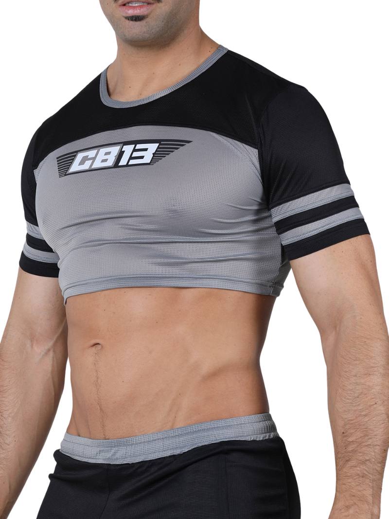 CellBlock13 Marathon Cropped T-Shirt: SIZE XL - Image 5