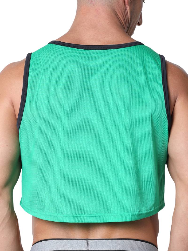 CellBlock13 Marathon Cropped Tank Top: SIZES LARGE or XL - Image 4