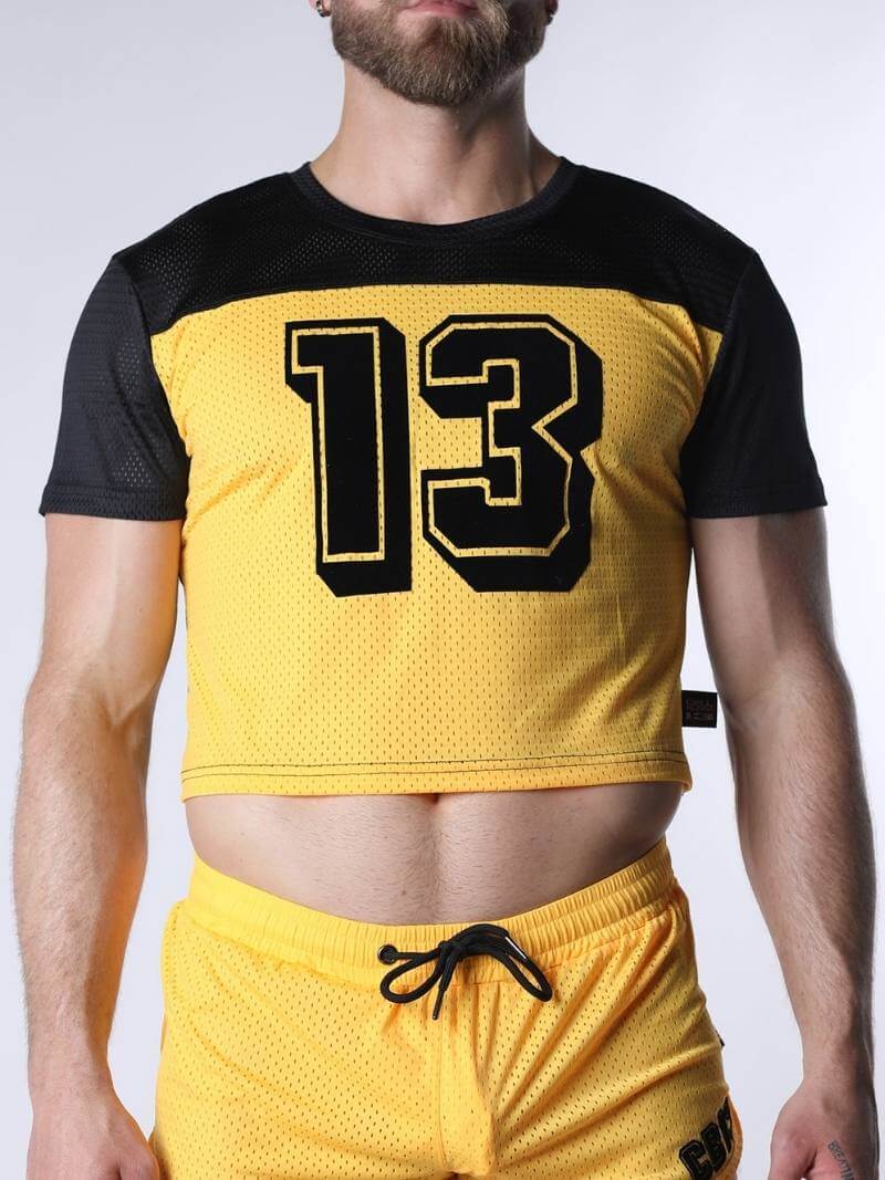 CellBlock13 Sporty Mesh Cropped T-Shirt - Image 2