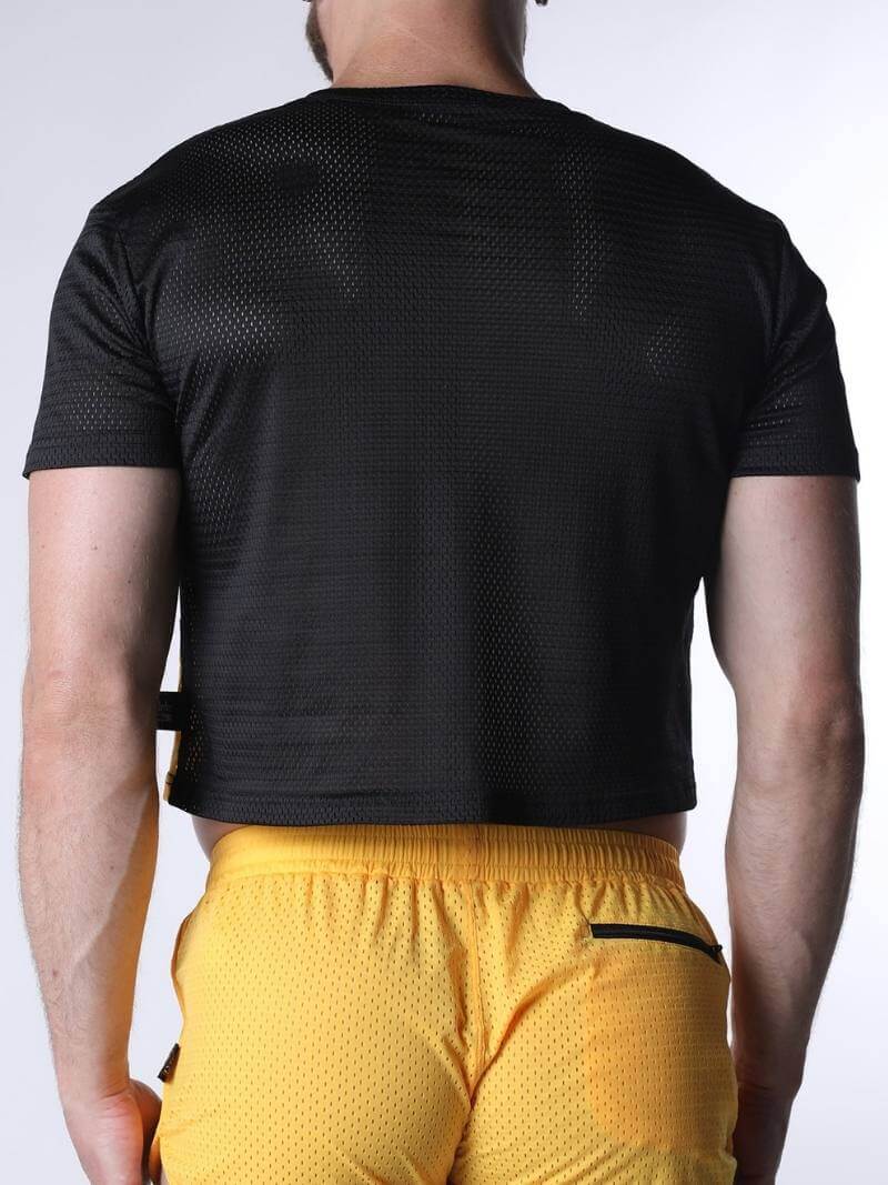 CellBlock13 Sporty Mesh Cropped T-Shirt - Image 4