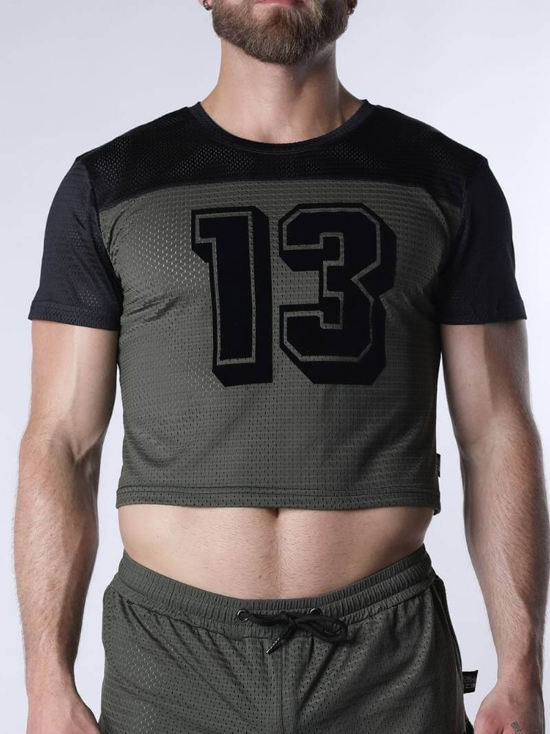 CellBlock13 Sporty Mesh Cropped T-Shirt - Image 5