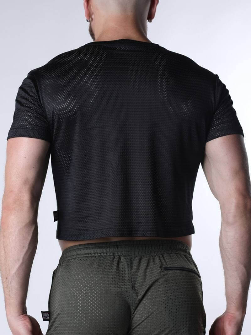 CellBlock13 Sporty Mesh Cropped T-Shirt - Image 7