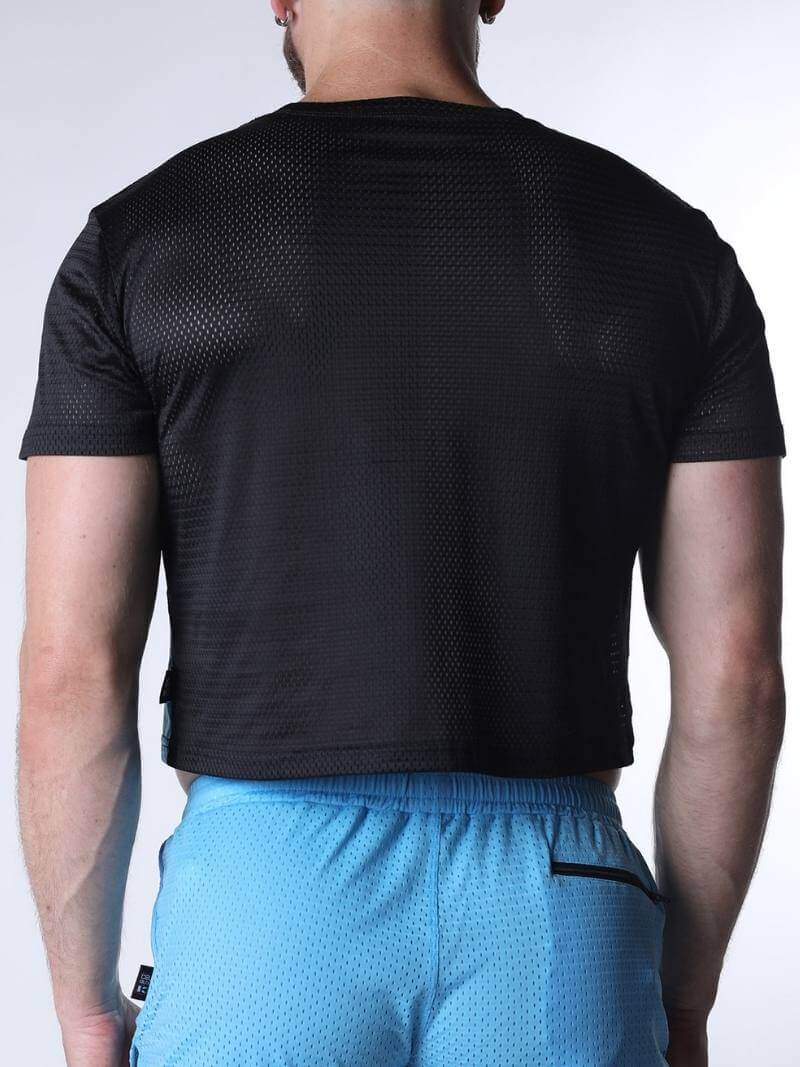 CellBlock13 Sporty Mesh Cropped T-Shirt - Image 9