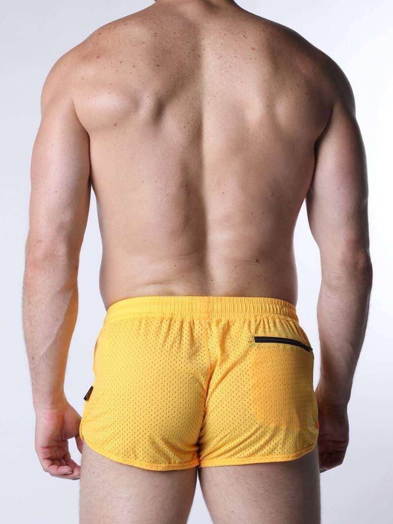 CellBlock13 Sporty Mesh Mini Retro Shorts - Image 4