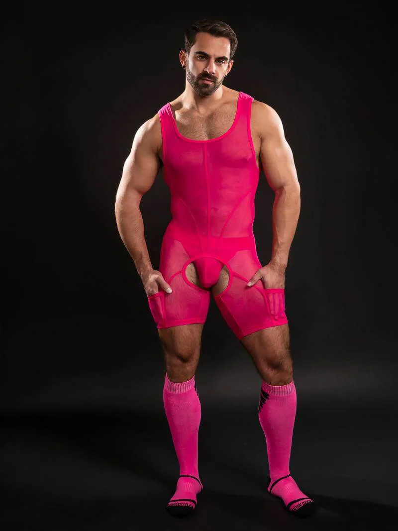 CellBlock13 Void Sheer Mesh Body Suit - Image 7